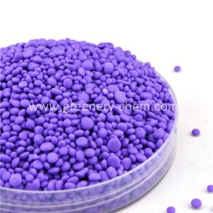 复合肥料颗粒状态40％NPK 20-10-10紫色